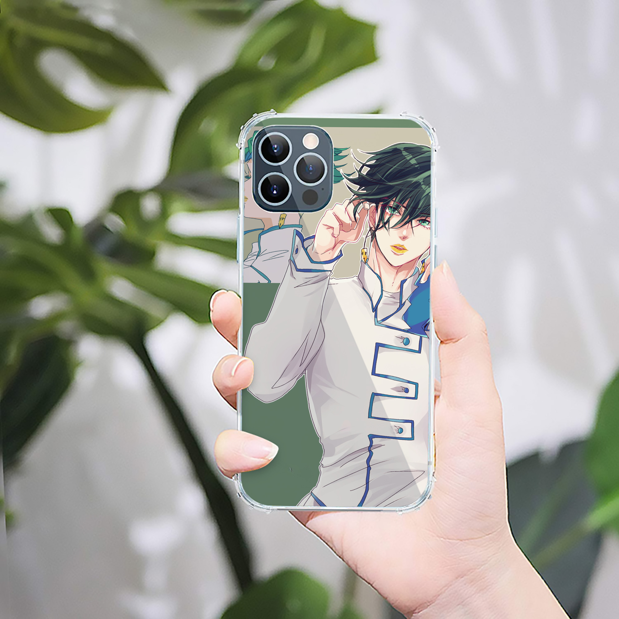 （画像用） ジョジョの奇妙な冒険 JoJo's Bizarre Adventure 【iPhone 12シリーズ対応】透明スマホケース（クリアソフトケース）
